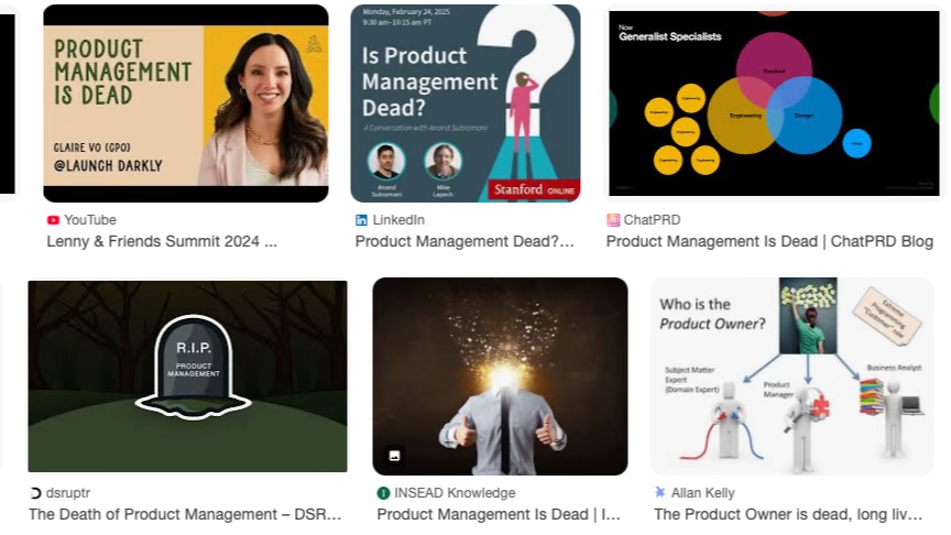 Moravec's Paradox says Product Management is NOT DEAD!